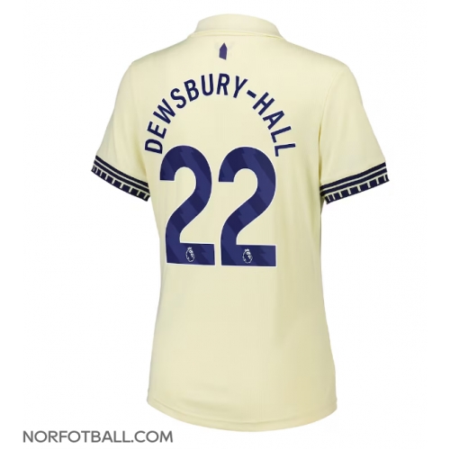 Billige Fotballdrakt Everton Kiernan Dewsbury-Hall #22 Replika Bortedrakt Dame 2025-26 Kortermet Billige Fotballdrakt Everton Kiernan Dewsbury-Hall #22 Replika Bortedrakt Dame 2025-26 Kortermet